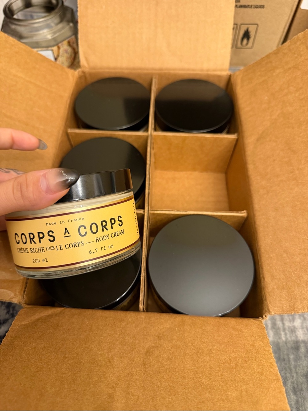 Corps à Corps Rich Body Cream — Cream Jar